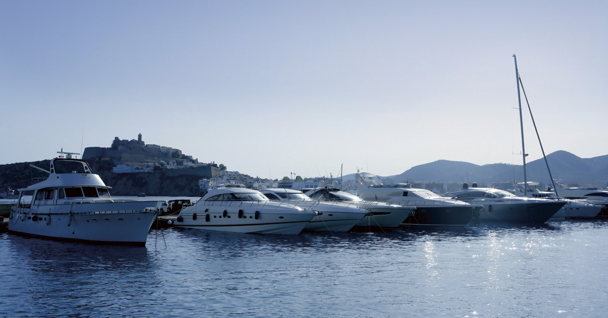 Puerto Marina Botafoch en Ibiza
